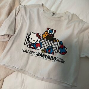 BAPE x Hello Kitty Cropped Shirt